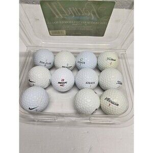 Golf Balls Variety Repurposed Mix Nike Titleist Dunlop Top Flite